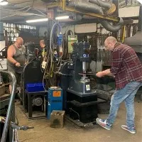 Small Power Hammer for blacksmithing